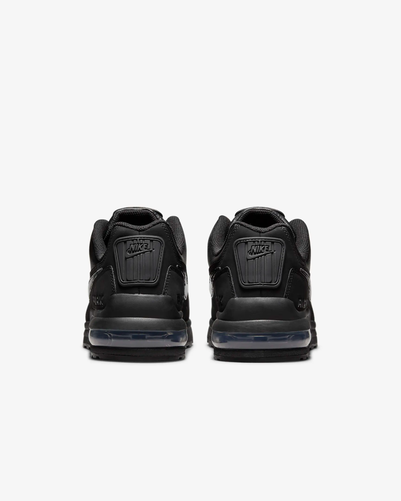 Men's Nike Air Max LTD 3687977-020 Sneakers Black Leather Lifestyle Casual Shoes