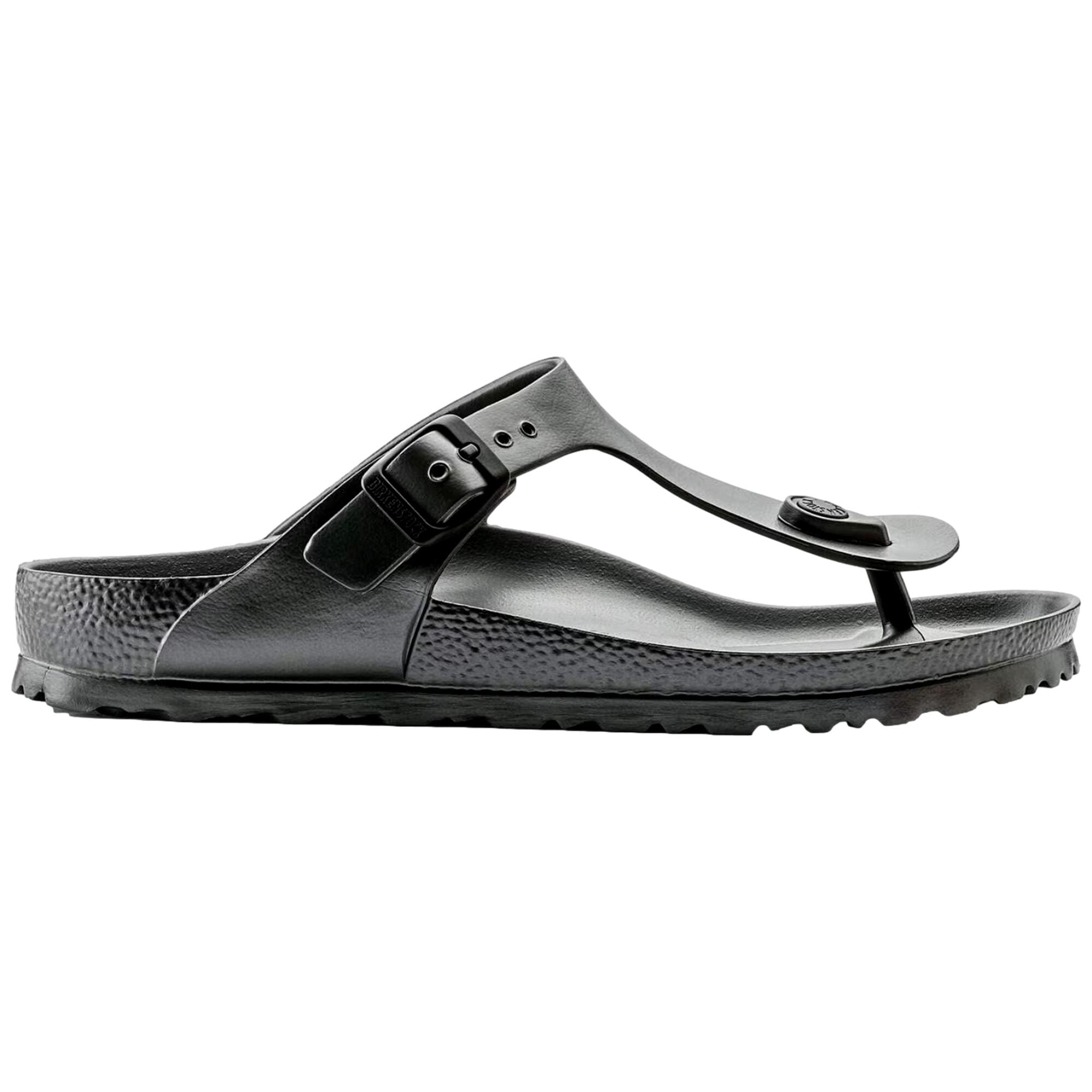 Women's Birkenstock Gizeh EVA Metallic Anthracite 1001505