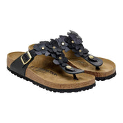Birkenstock Gizeh Flowers Black  1026693 Women's