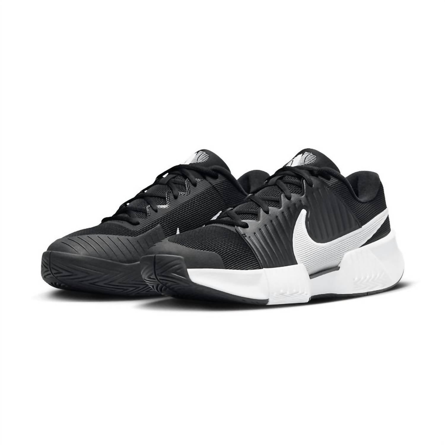 Men's Zoom Challenge Pro Hard Court Tennis Shoes In Black/white