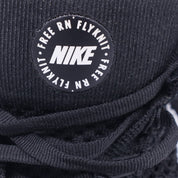 Nike Free RN Flyknit Sneakers in Black Polyester