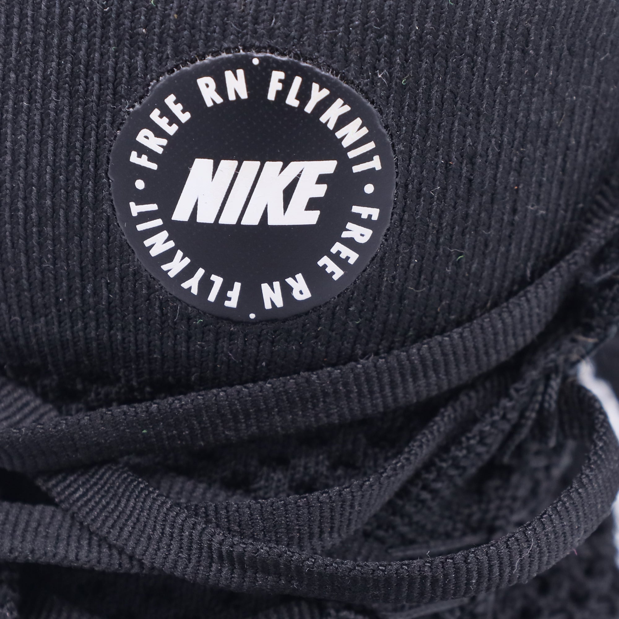 Nike Free RN Flyknit Sneakers in Black Polyester