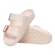 Women's Arizona Eva Stealth Buckle Flip-Flops In Light Rose
