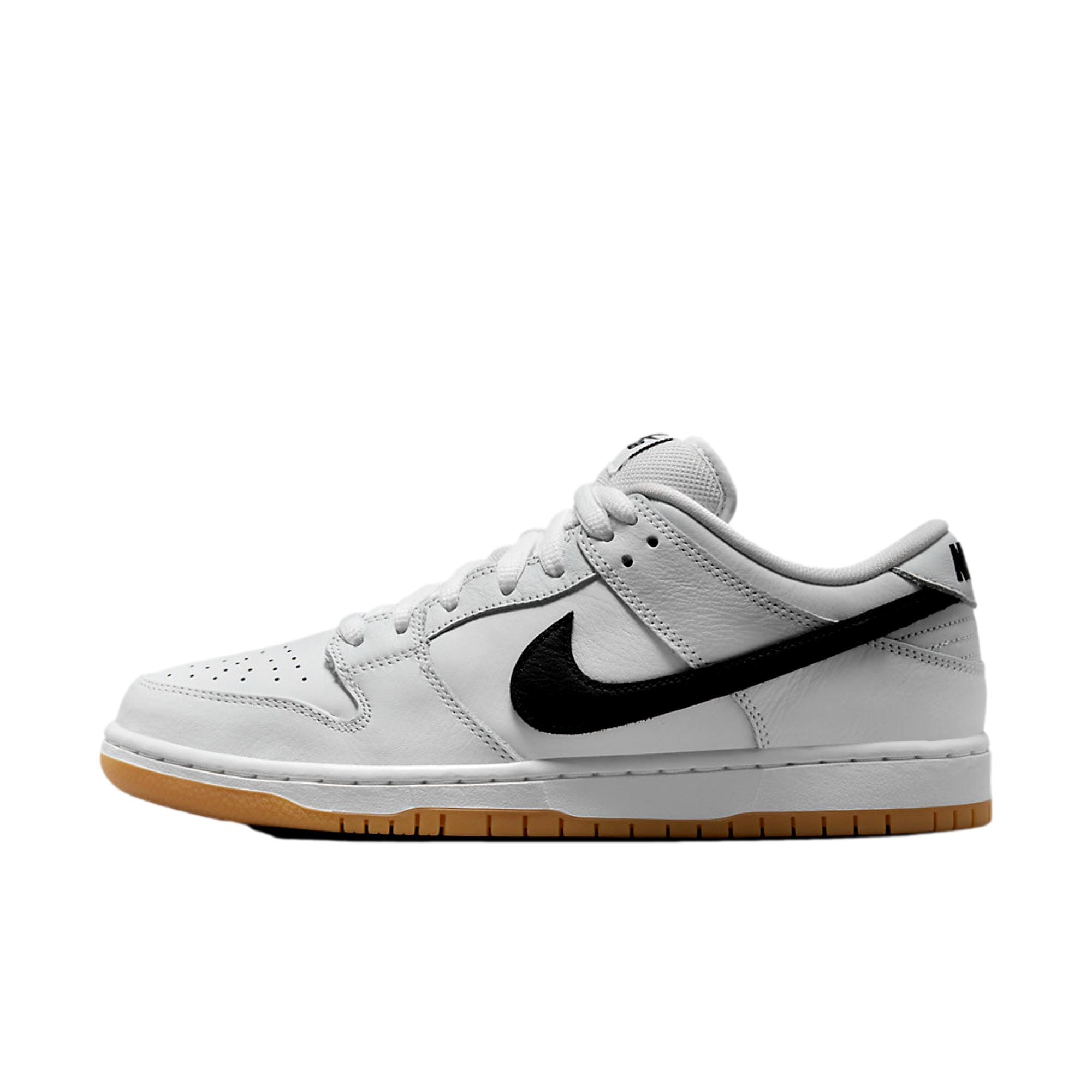 Men's Nike SB Dunk Low Pro White/Black-White CD2563-101