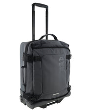 3pc GAP Soft-Shell Suitcase Lockable Travel Trolley Luggage Set 73cm Charcoal
