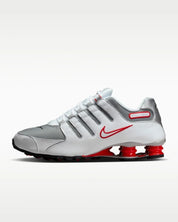 Nike Shox NZ 378341-104 Sneakers Men's White Sport Red Running Shoes DWA3737