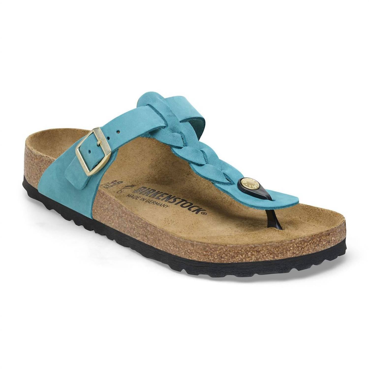 Women's Gizeh Braided Sandals In Biscay Bay