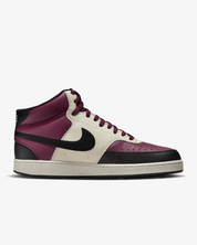 Men's Nike Court Vision Mid Next Nature DN3577-600 Basketball Shoes Dark Beetroot
