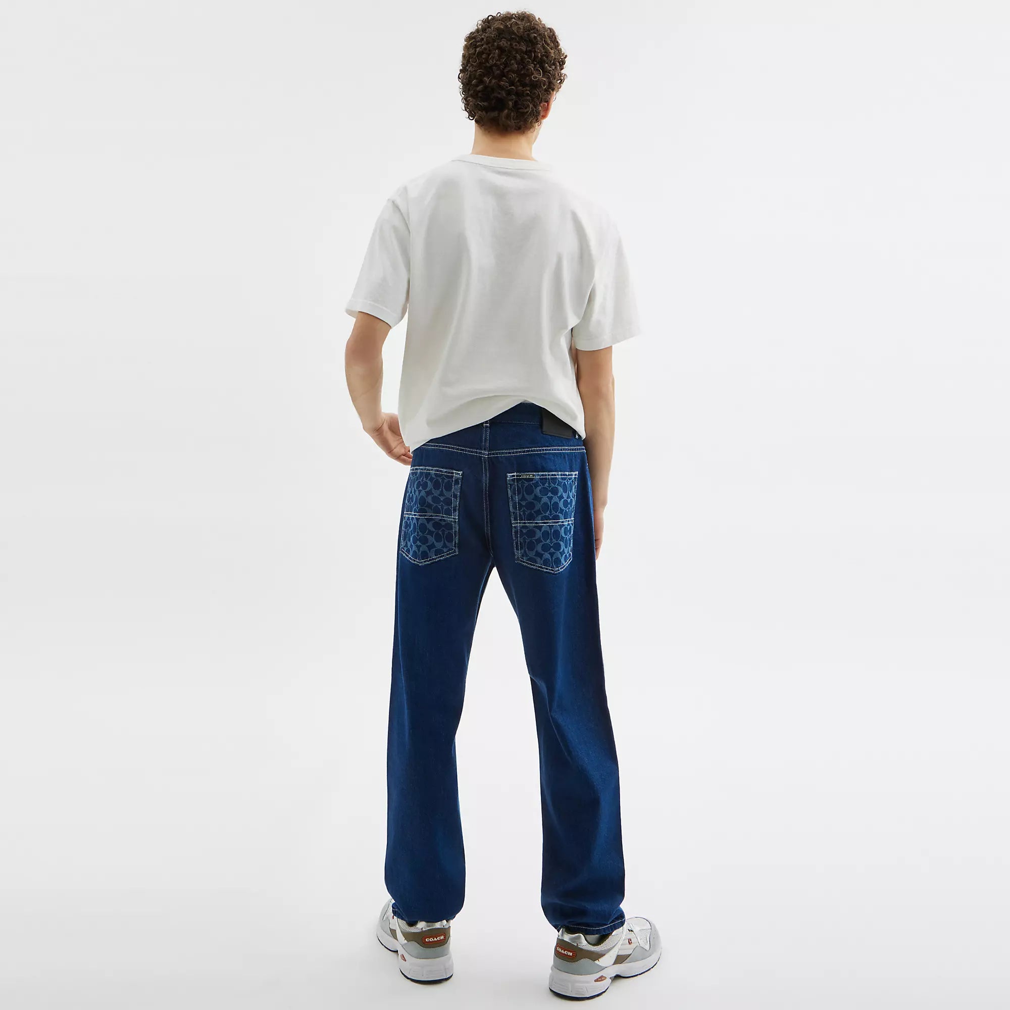 Coach Outlet Straight Fit Denim Jeans