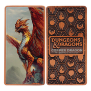 Fanattik Limited Edition Dungeons & Dragons - Metallic Dragons 5 Piece Ingot Set