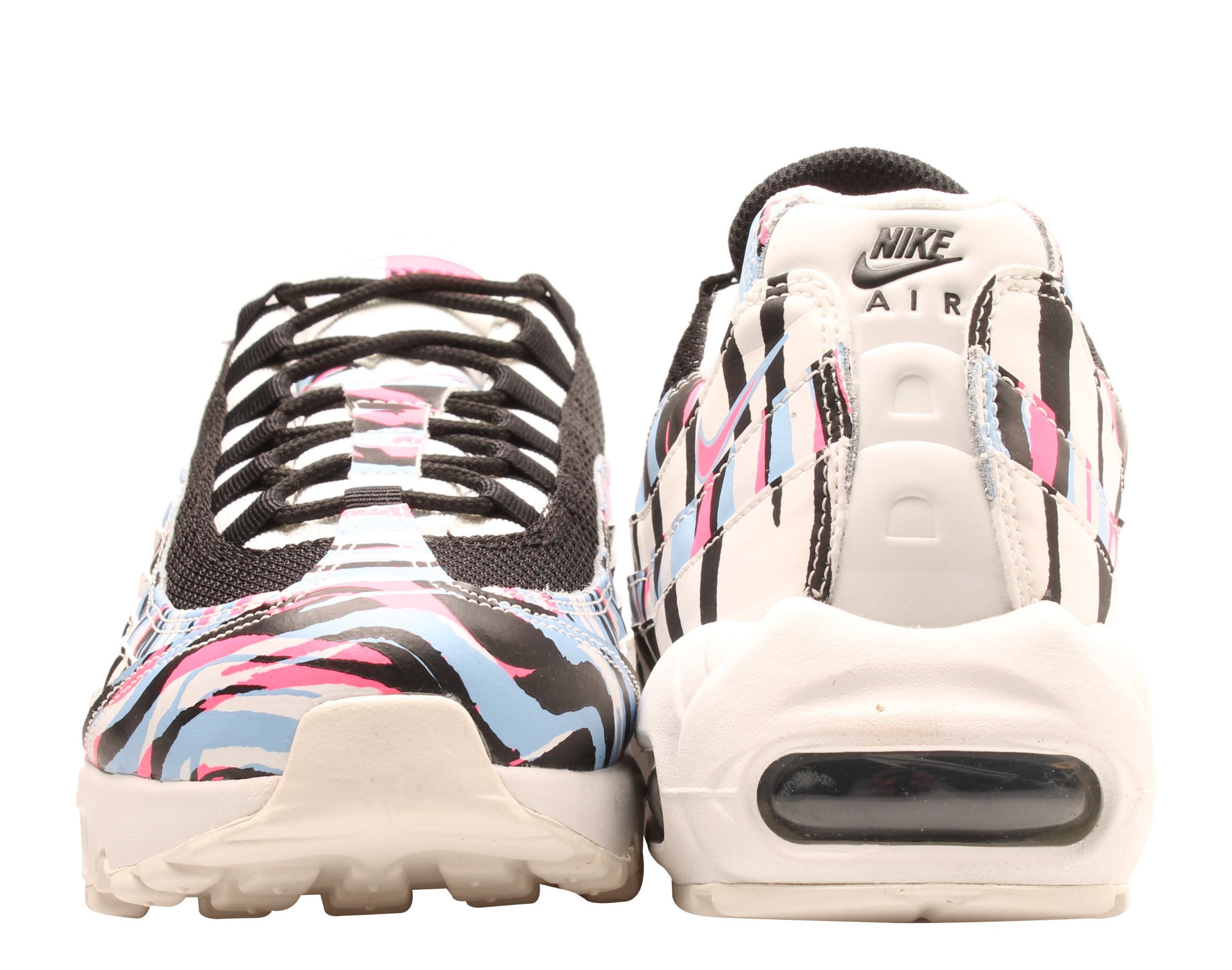 Men's Nike Air Max 95 CTRY Korea White/Black-Blue Running Shoes CW2359-100