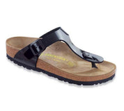 Women's Gizeh Sandals In Black Patent