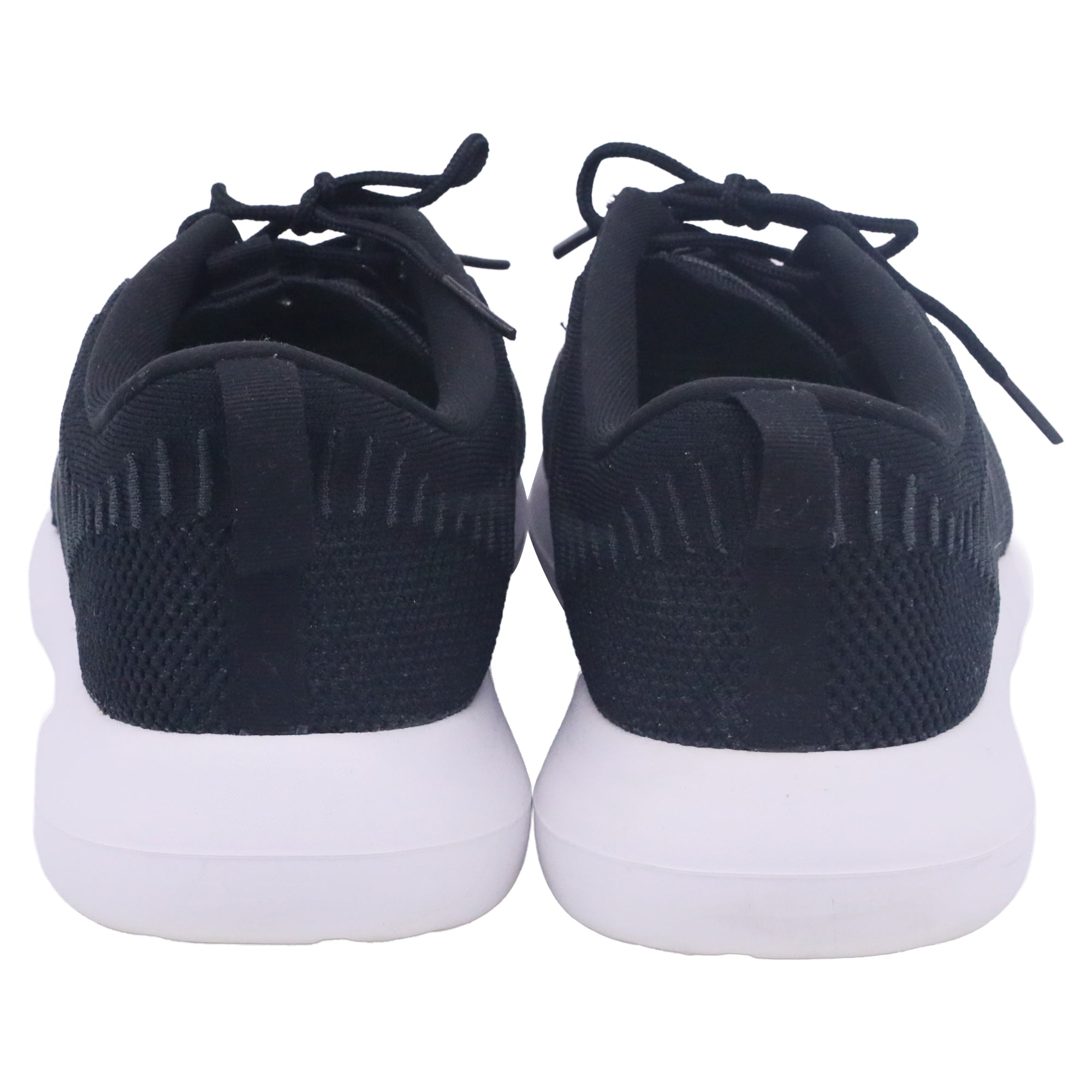 Nike Roshe Two Flyknit Sneakers in Black Nylon