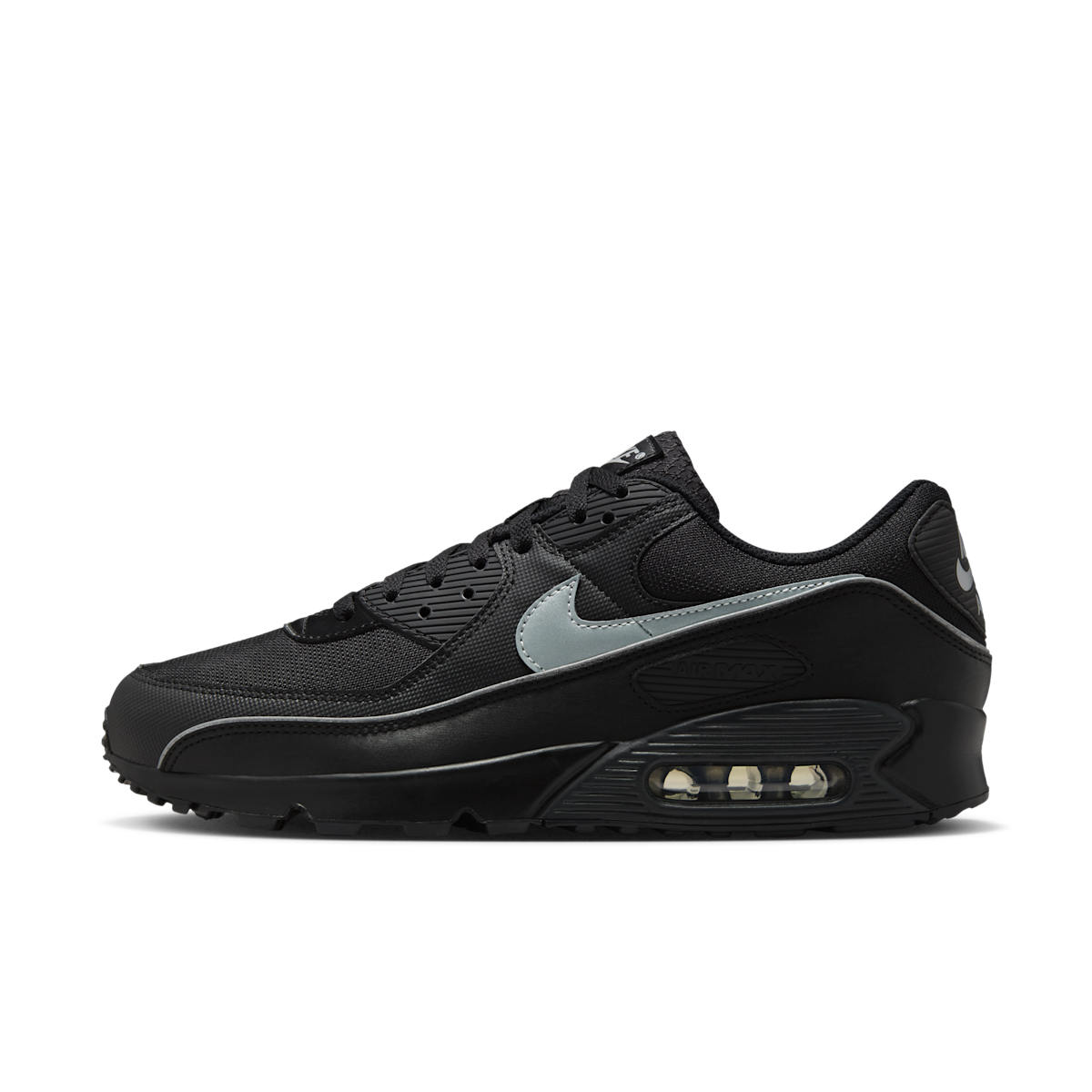 Men's Air Max 90 Premium Shoes with Reflective Accents
