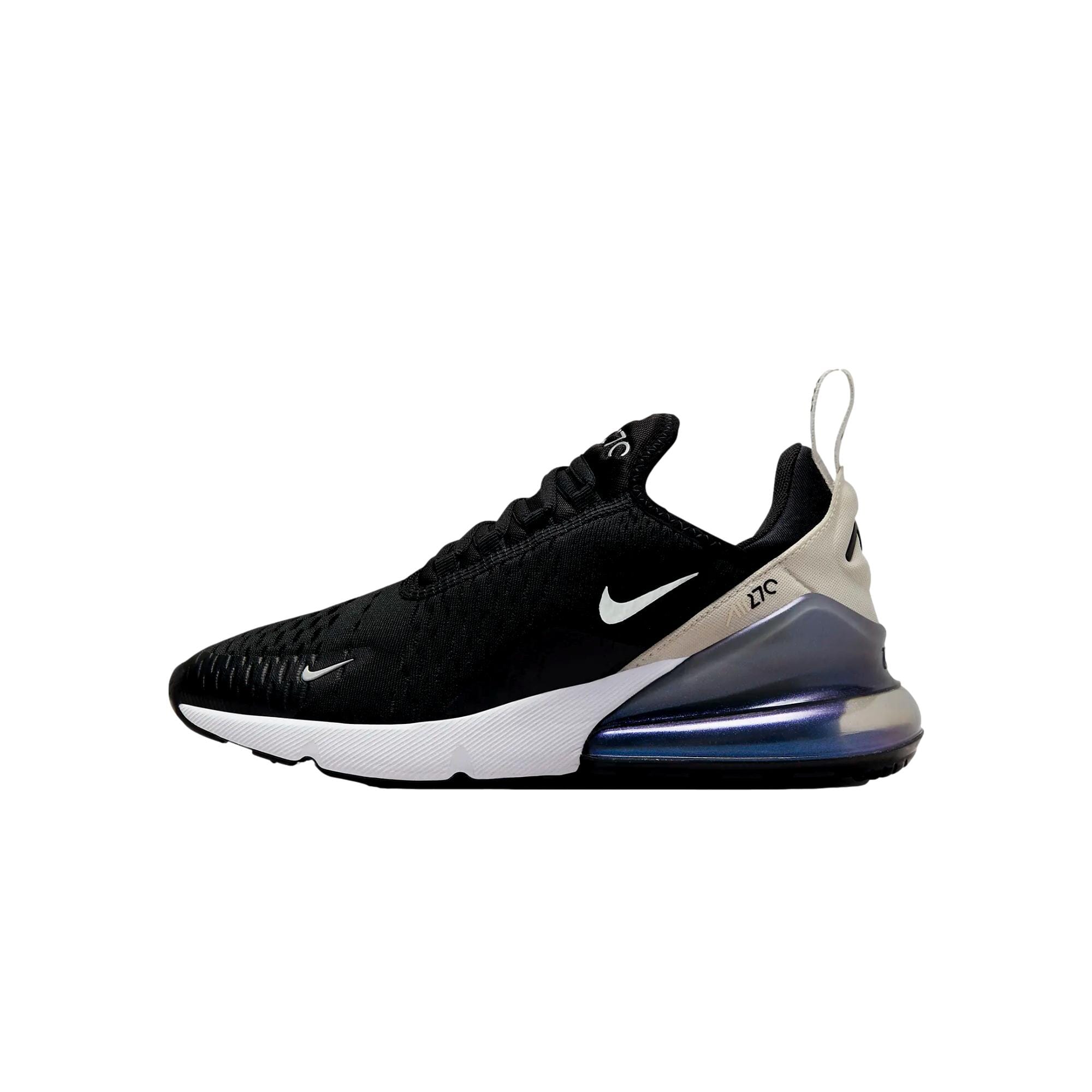 Women's Nike Air Max 270 Black/Metallic Silver-Phantom DZ7736-002