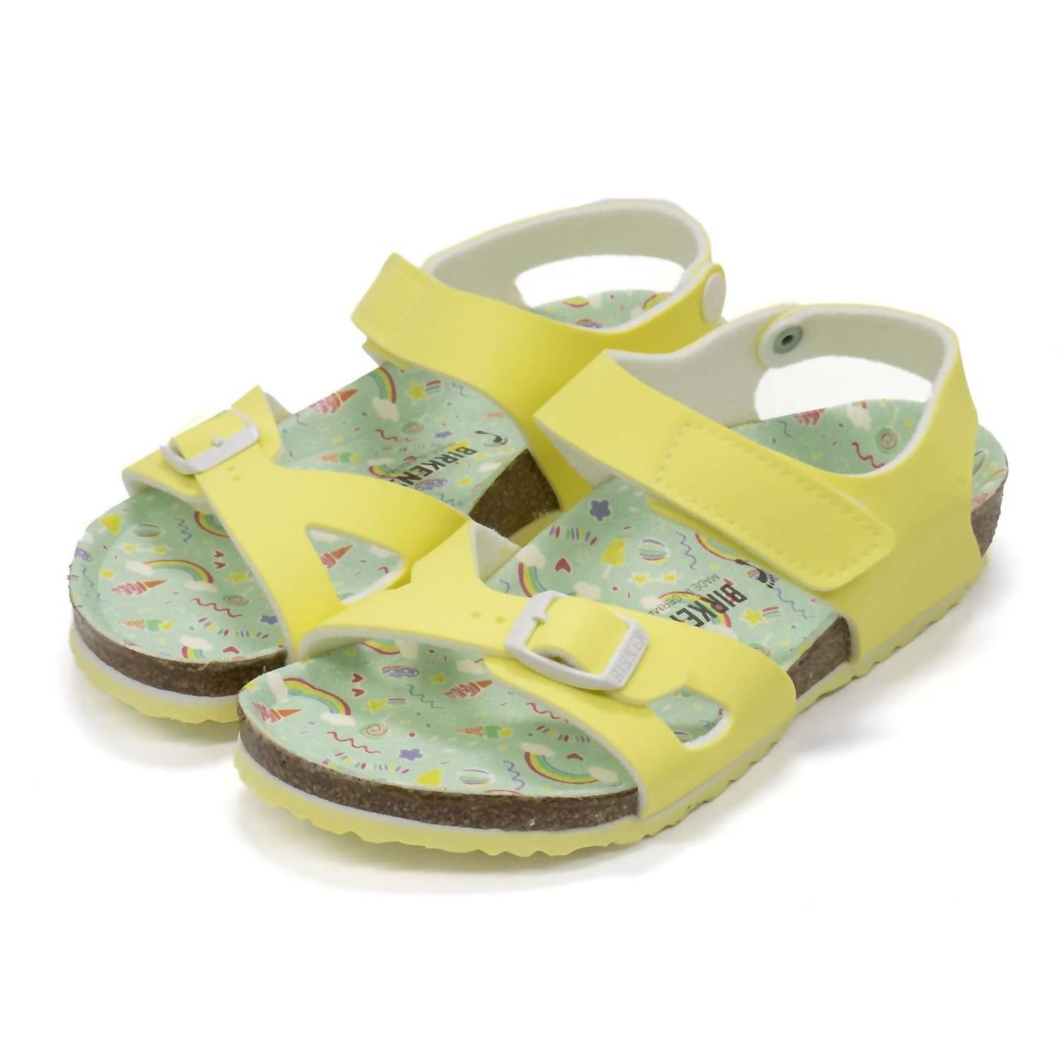 Girl's Colorado Sandals In Candy Pastel Yellow