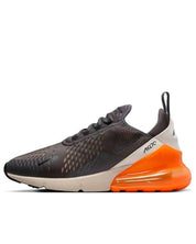 Men's Air Max 270 Shoes In Grey/white/orange