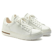 Women's Bend Leather Sneaker In White