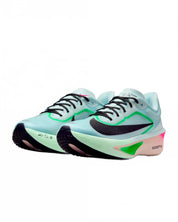 Women's Zoom Fly 6 Road Racing Shoes In Glacier Ice Hyper Pink Green Shock Black