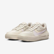 Women's Nike Air Force 1 PLT.AF.ORM DJ9946-104 Sneaker Sail Shimmer Leather Shoes