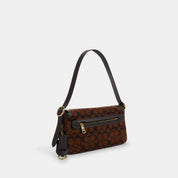Coach Outlet Etta Small Flap Shoulder Bag In Signature Chenille
