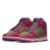 Nike Dunk High FB1273-500 Sneakers Dynamic Berry Suede Lifestyle Shoes