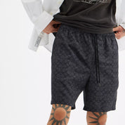 Coach Outlet Signature Swim Trunks In Recycled Polyester