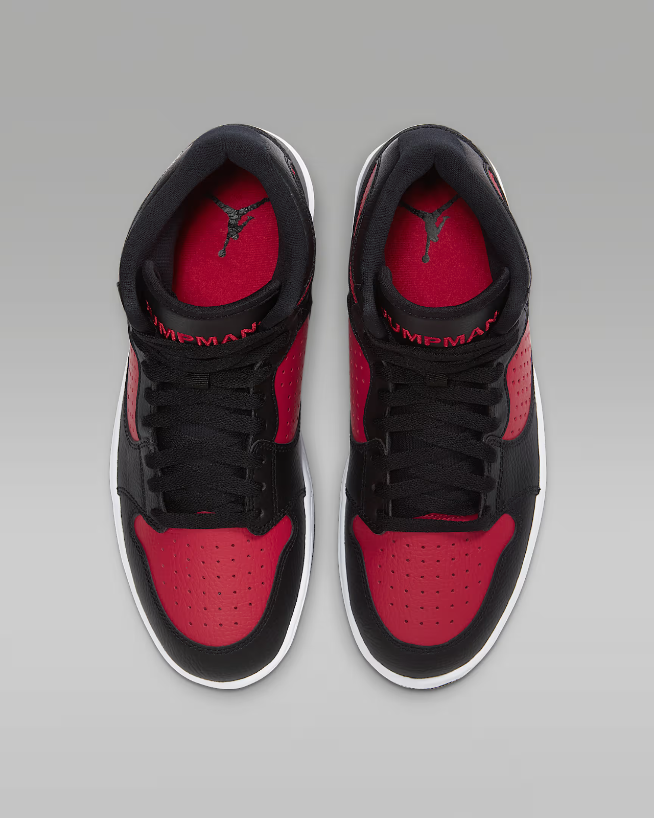 Men's Nike Jordan Access AR3762-006 Sneakers Red Black Leather Basketball Shoes