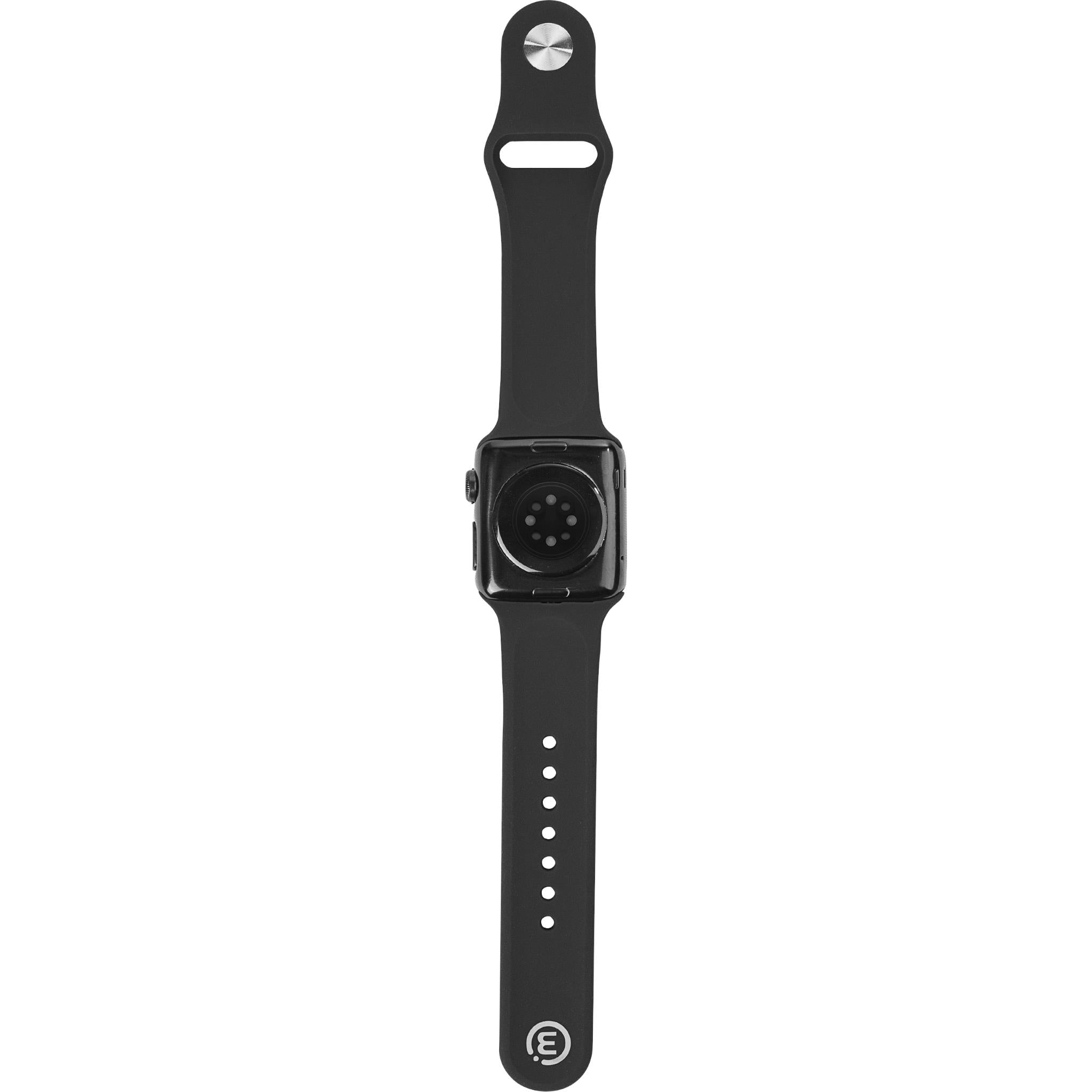 3sixT Silicone Band for Apple Watch [42/44mm] (Black)