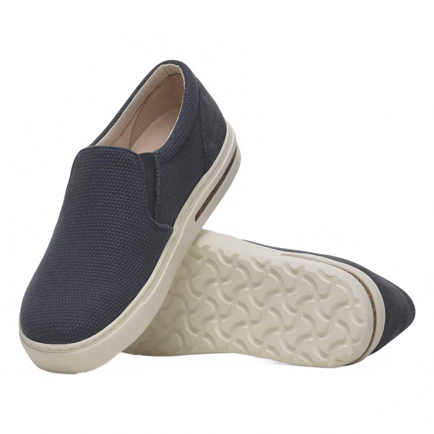Men's Oswego Canvas Suede Sneakers In Midnight