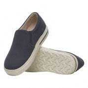 Men's Oswego Canvas Suede Sneakers In Midnight