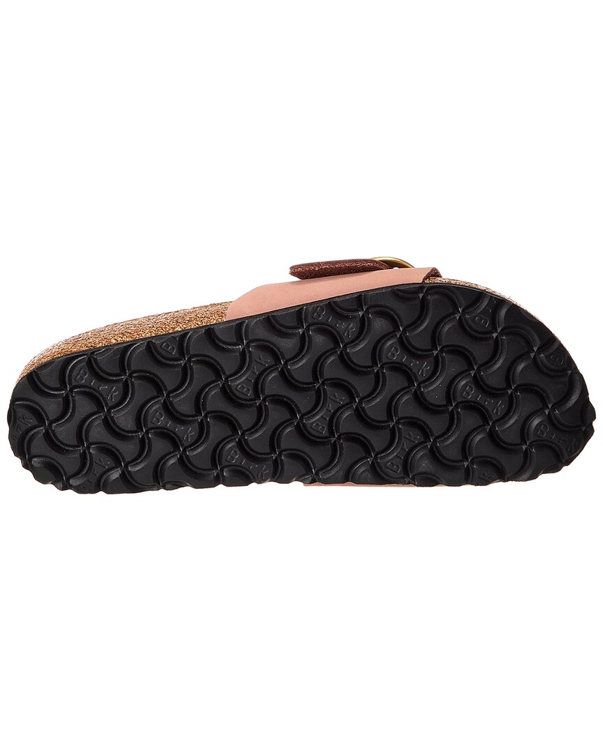 Birkenstock Madrid Narrow Big Buckle Nubuck Leather Sandal