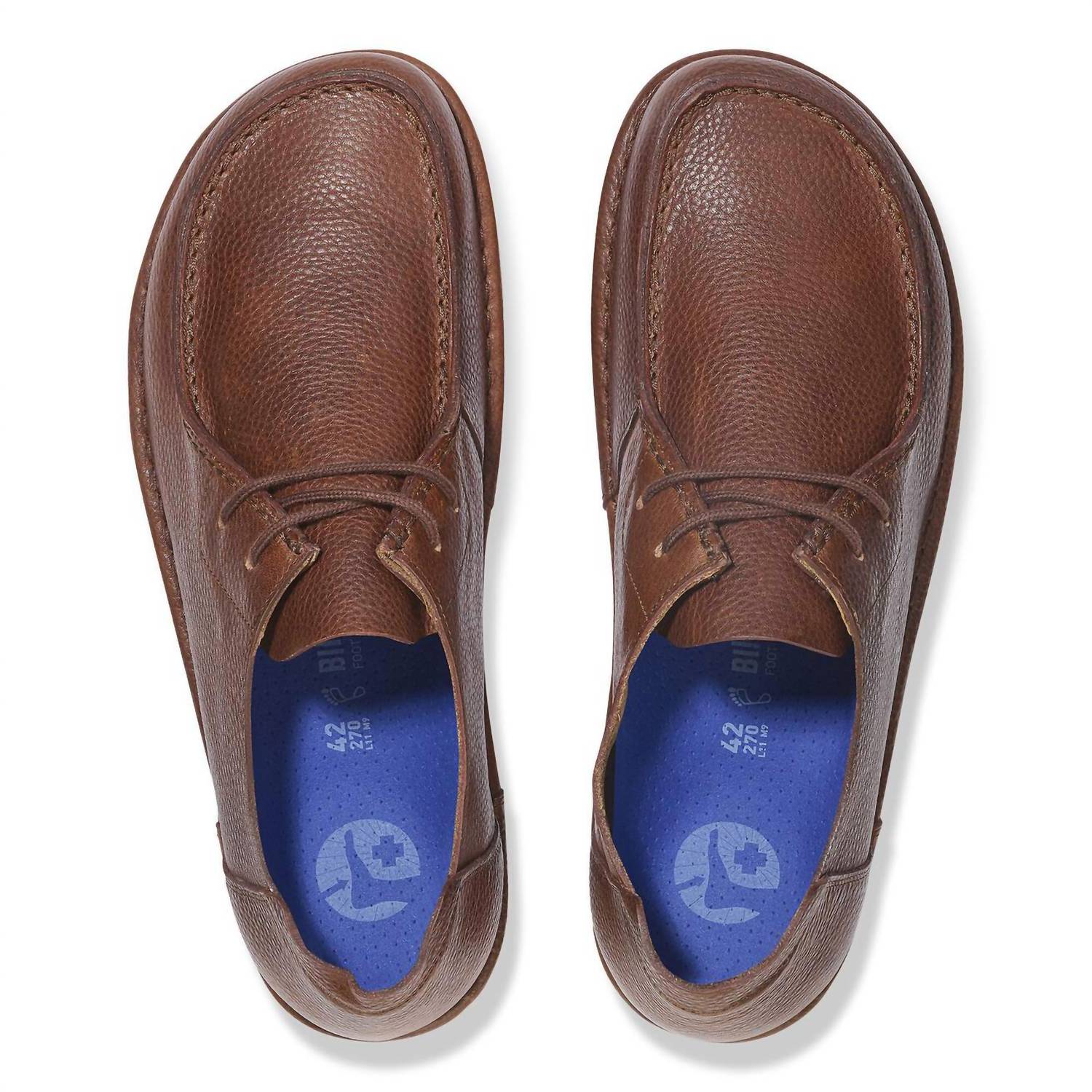 Men's Utti Lace Up Moccasin-Style Shoe In Roast