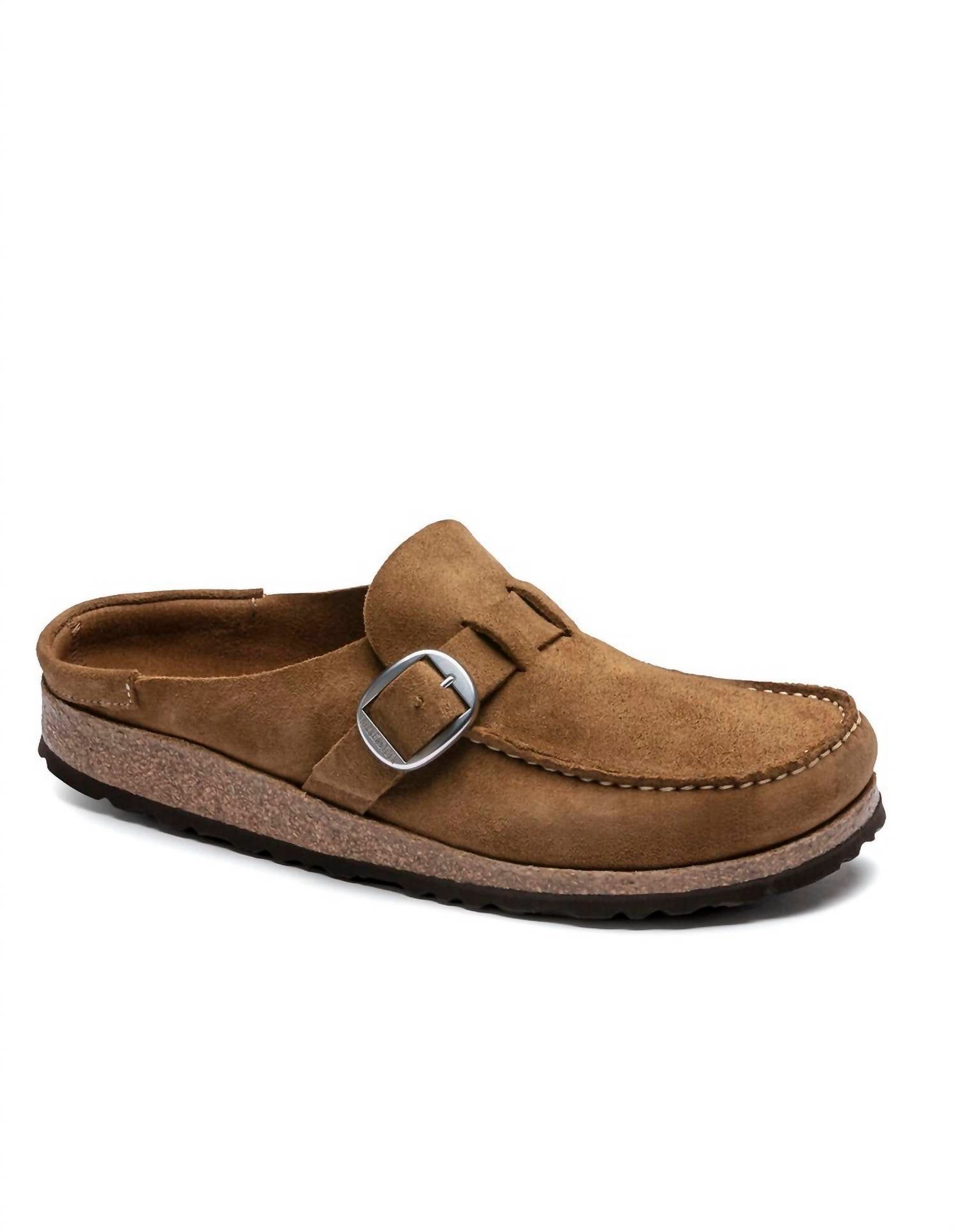 Women'S Buckley Suede Leather Sandal in Tea