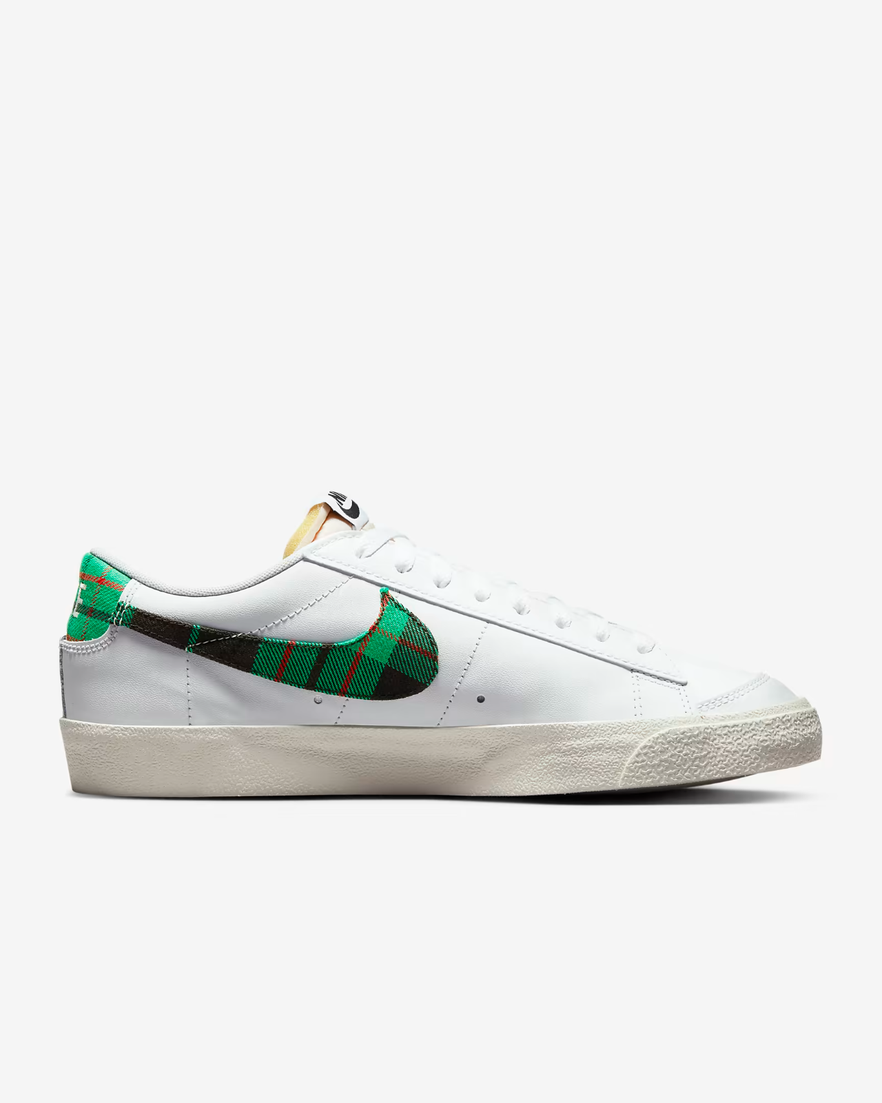 Men's Nike Blazer Low '77 Premium DV0801-100 Sneaker White Leather Casual Shoes