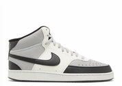 Men's Court Vision Mid Shoes In College Grey/black/white