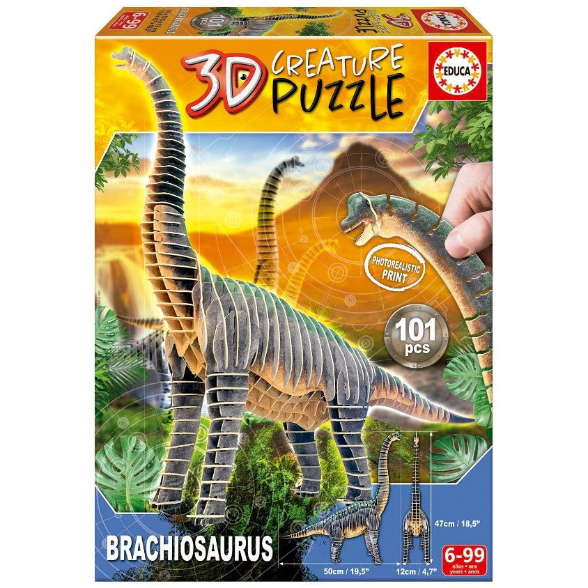 3D Creature Puzzle Brachiosaurus