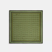 Coach Outlet Signature Silk Square Scarf