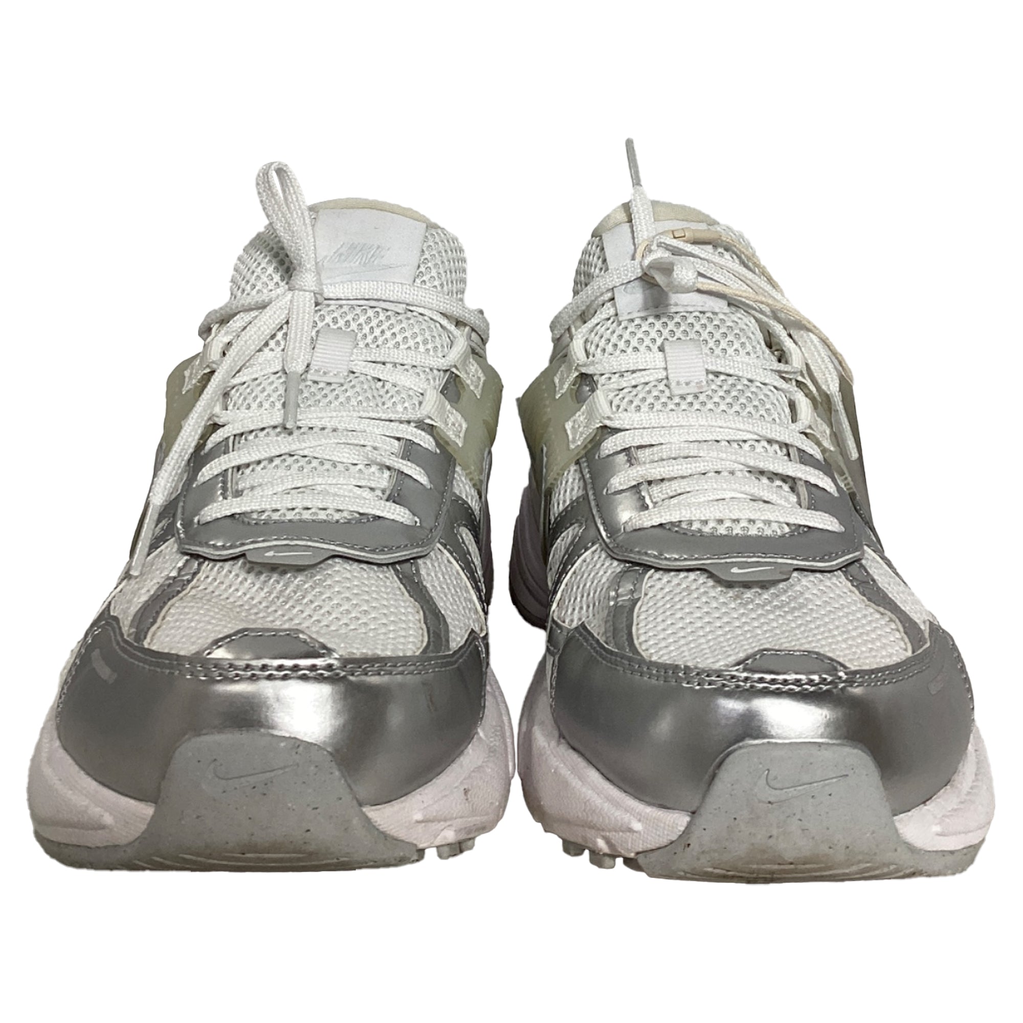 Nike V2K Run Sneakers in White Synthetic Mesh