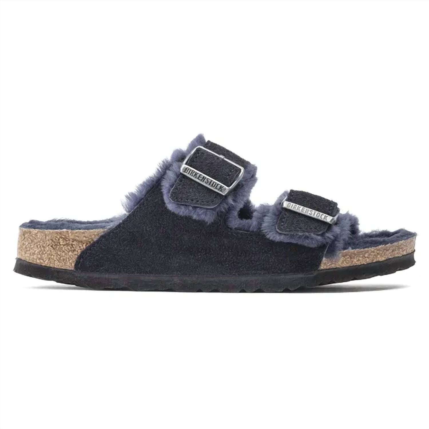 Unisex Arizona Shearling Sandal In Night