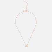 Coach Outlet Pave Signature Necklace