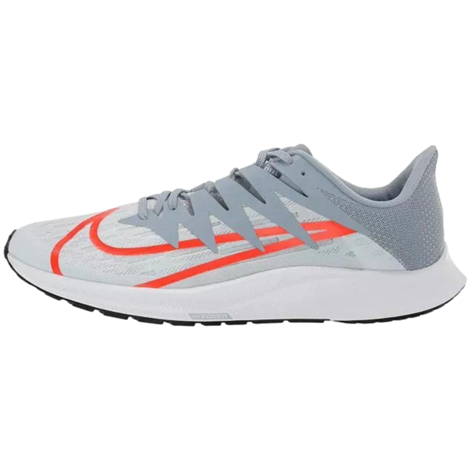 Men's Nike Zoom Rival Fly Pure Platinum/Bright Crimson CD7288-002