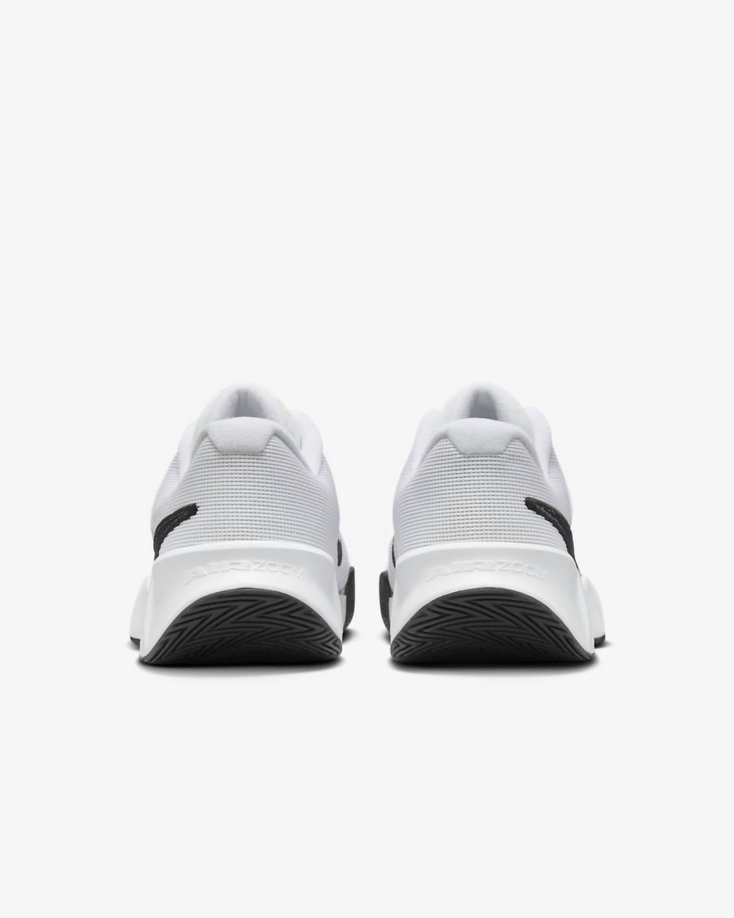 Men's Zoom Challenge Pro Hard Court Tennis Shoes In White/black