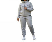 Hooded Jacket In Gray