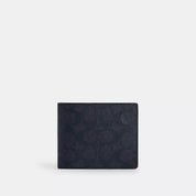 Coach Outlet 3 In 1 Wallet In Signature Canvas