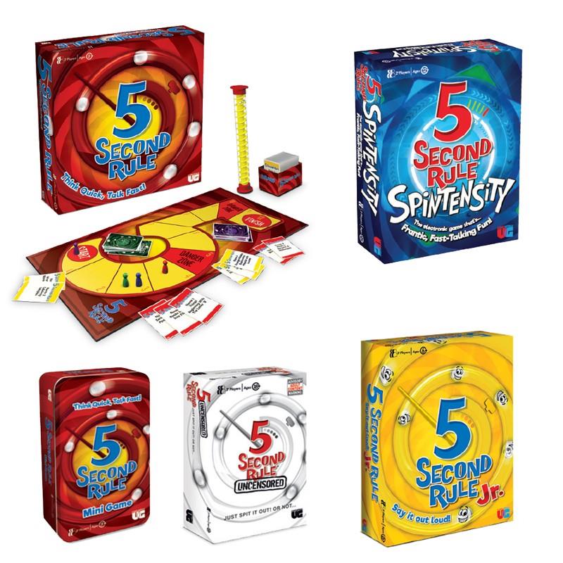 5 Second Rule Board Game