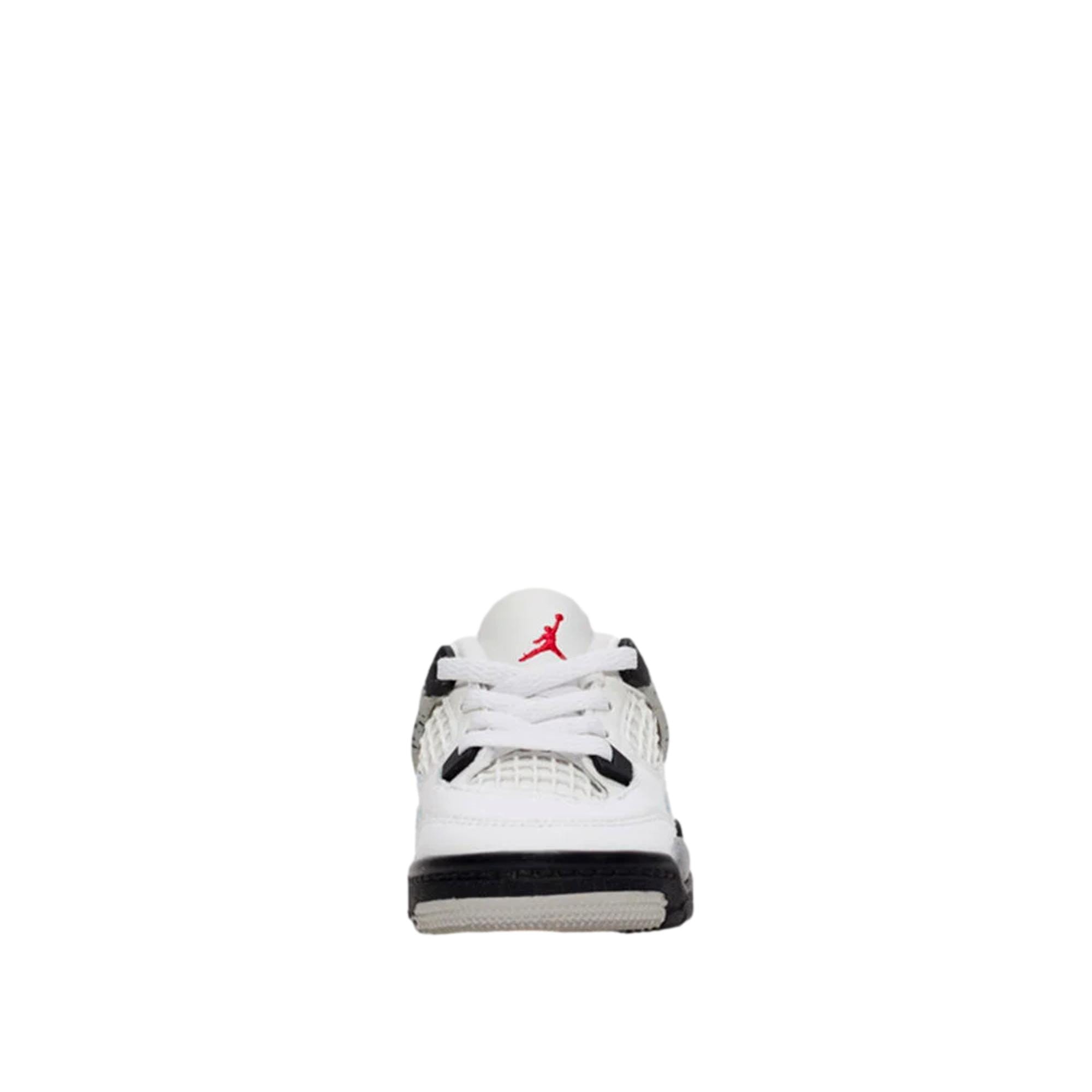 Toddler Nike Jordan 4 Retro OG Summit White / Fire Red IB4387-100