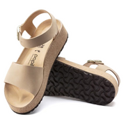 Women's Papillio By Birkenstock Glenda Strappy 10-10.5 Sandcastle Sandal FZP146 (Sandcastle,10-10.5)