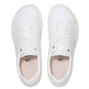 Women's Bend Low Leather Sneakers - Regular Width In White