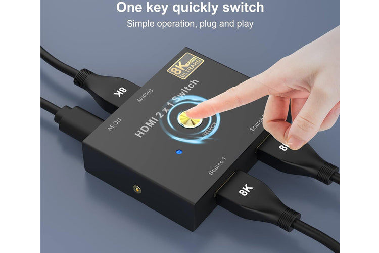 1Mii H2Pro Two In One Out 8K HDMI Switch 4k@120hz